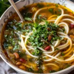 Persian Noodle Soup Recipe (Ash Reshteh)