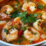 Quick and Spicy Shrimp Soup