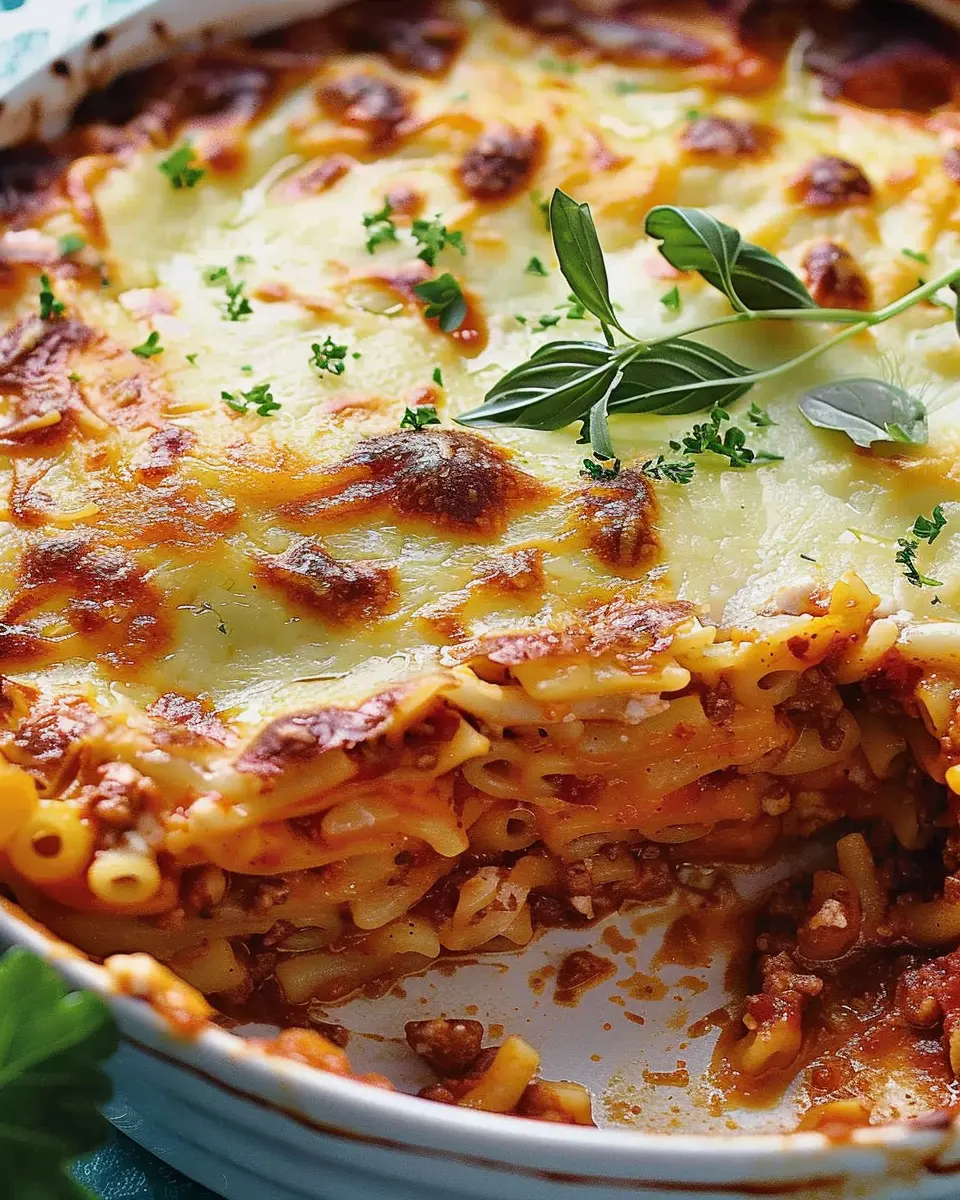 Mac n Cheese Lasagne: The Indulgent Comfort Food Twist